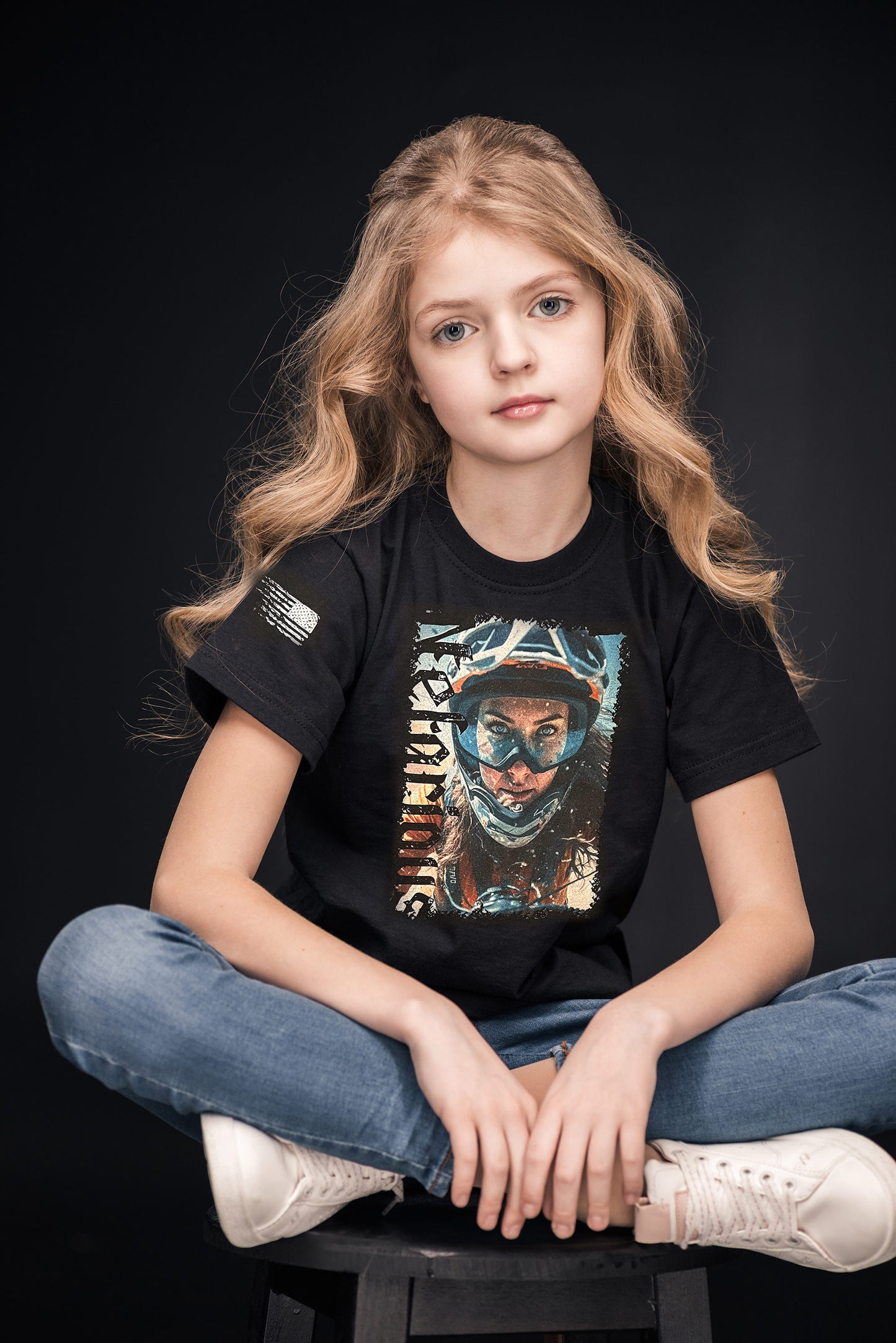 Biker Girl - Child Tee