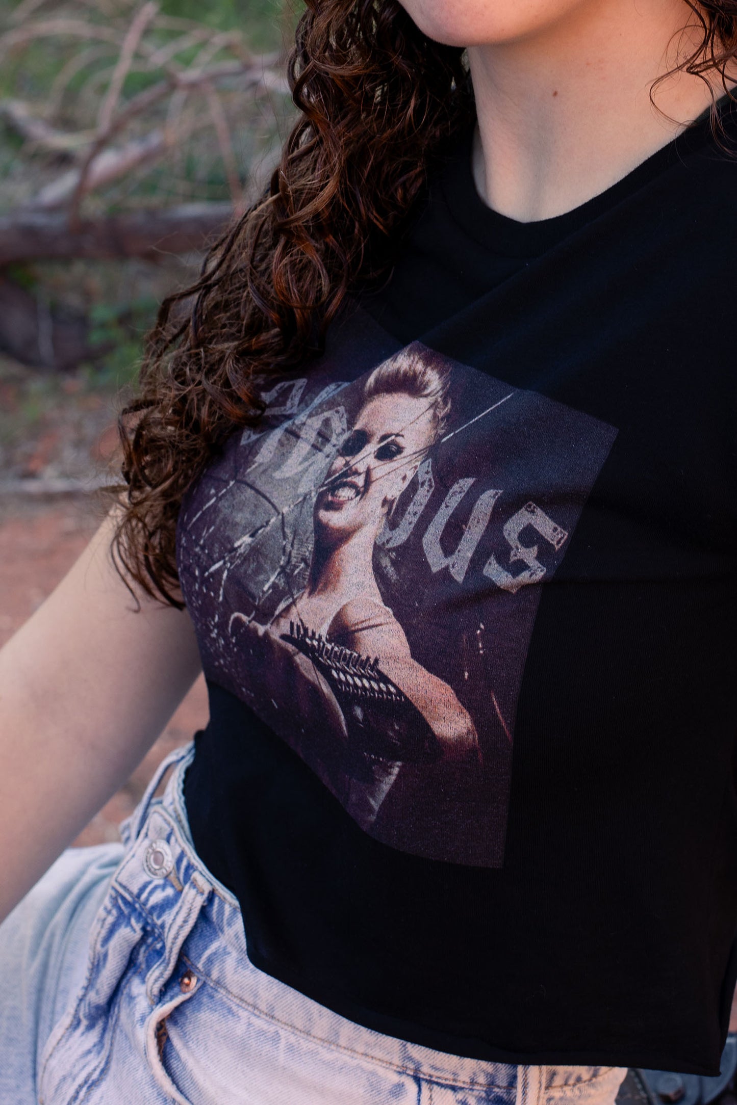 Nefarious Punch - Women's Crop Tee