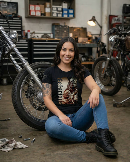 Biker Babe Boot - Women's Tee
