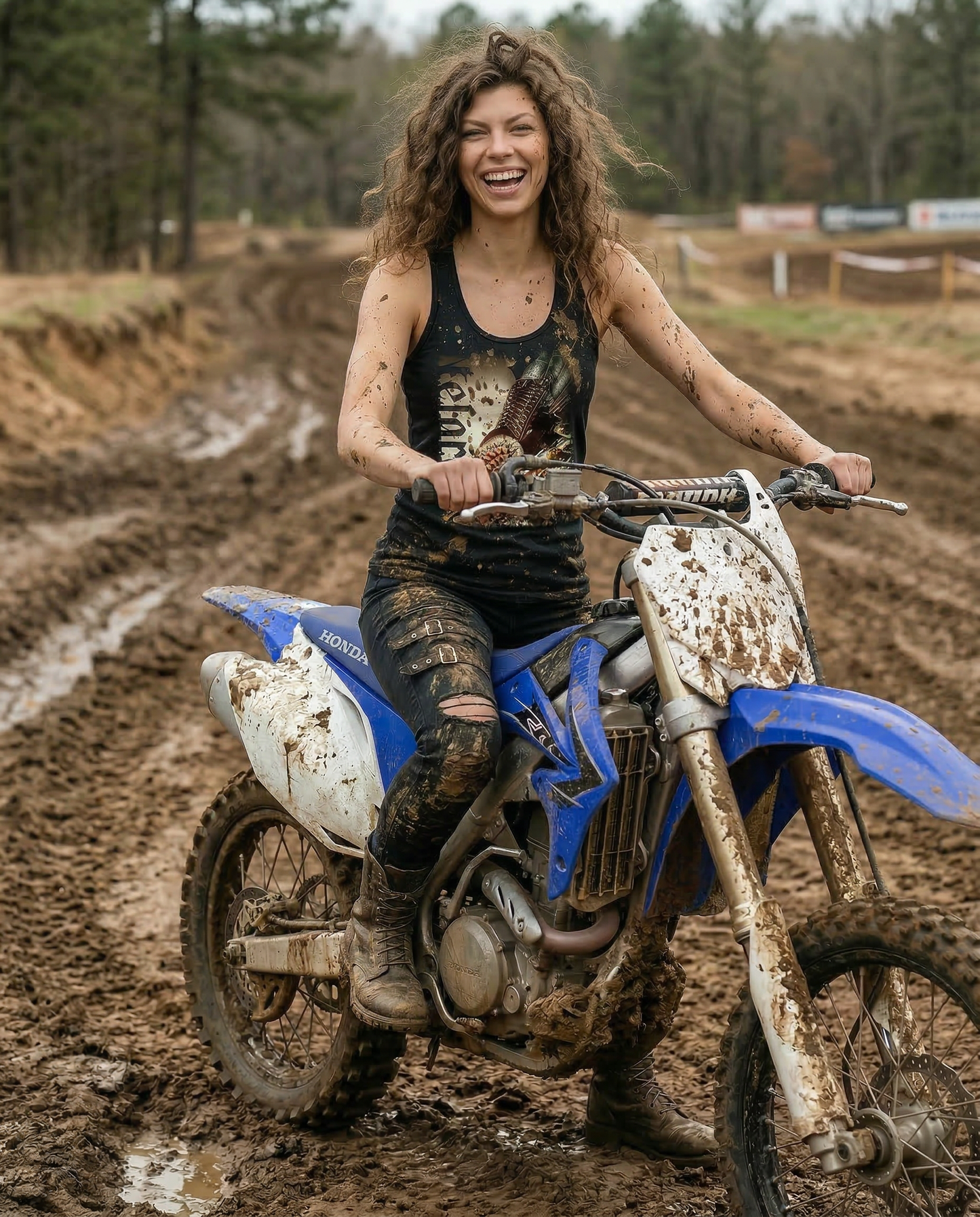 Biker Babe Boot - Tank