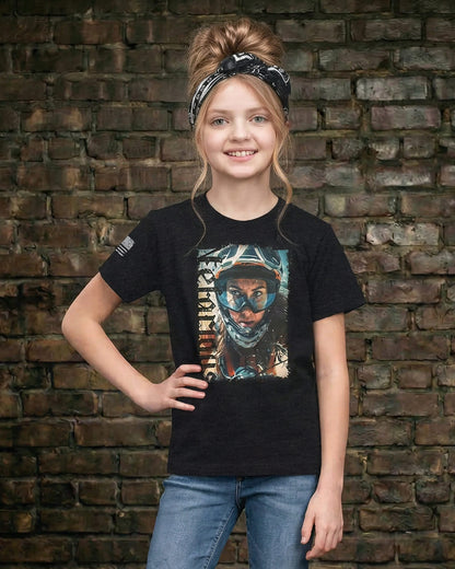 Biker Girl - Child Tee