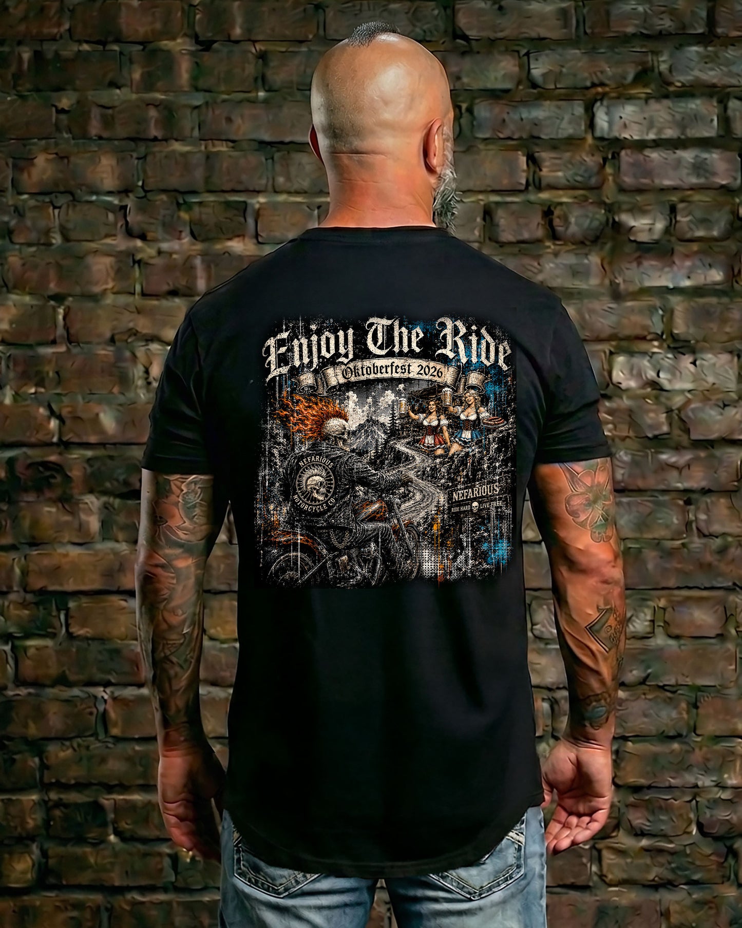 Oktoberfest 2026 Limited Edition - Long Body Tee - 4-5 inches of more coverage!